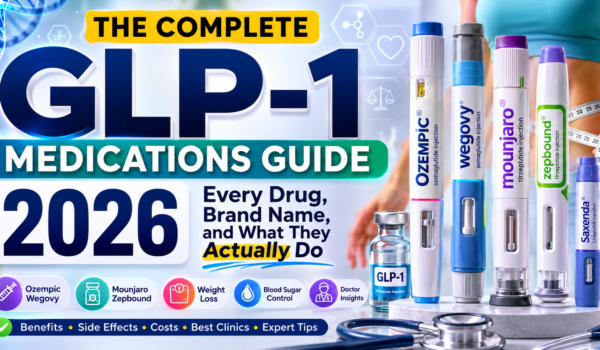 Complete GLP-1 Medications Guide 2026: Every Drug, Brand Name, and What They Actually Do